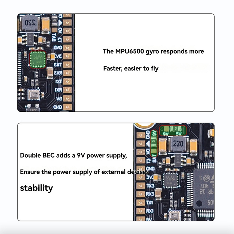 Drone Esc - 80A + F405/F722 STACK لطائرة بدون