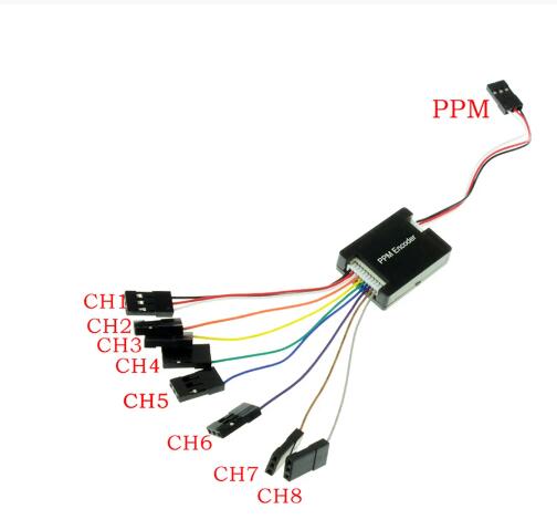 Drone Power Distribution Board - محول التشفير من PWM إلى PPM