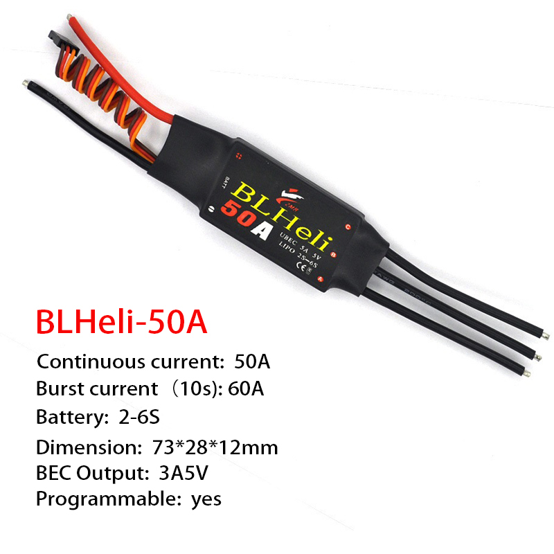 1-3 قطعة ESC BLHeli 20A 30A 50 - مراجعة Drone Esc وسعره