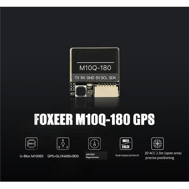 وحدة GPS M10Q ببروتوكول مزدوج  - مراجعة Drone Gps Module وسعره