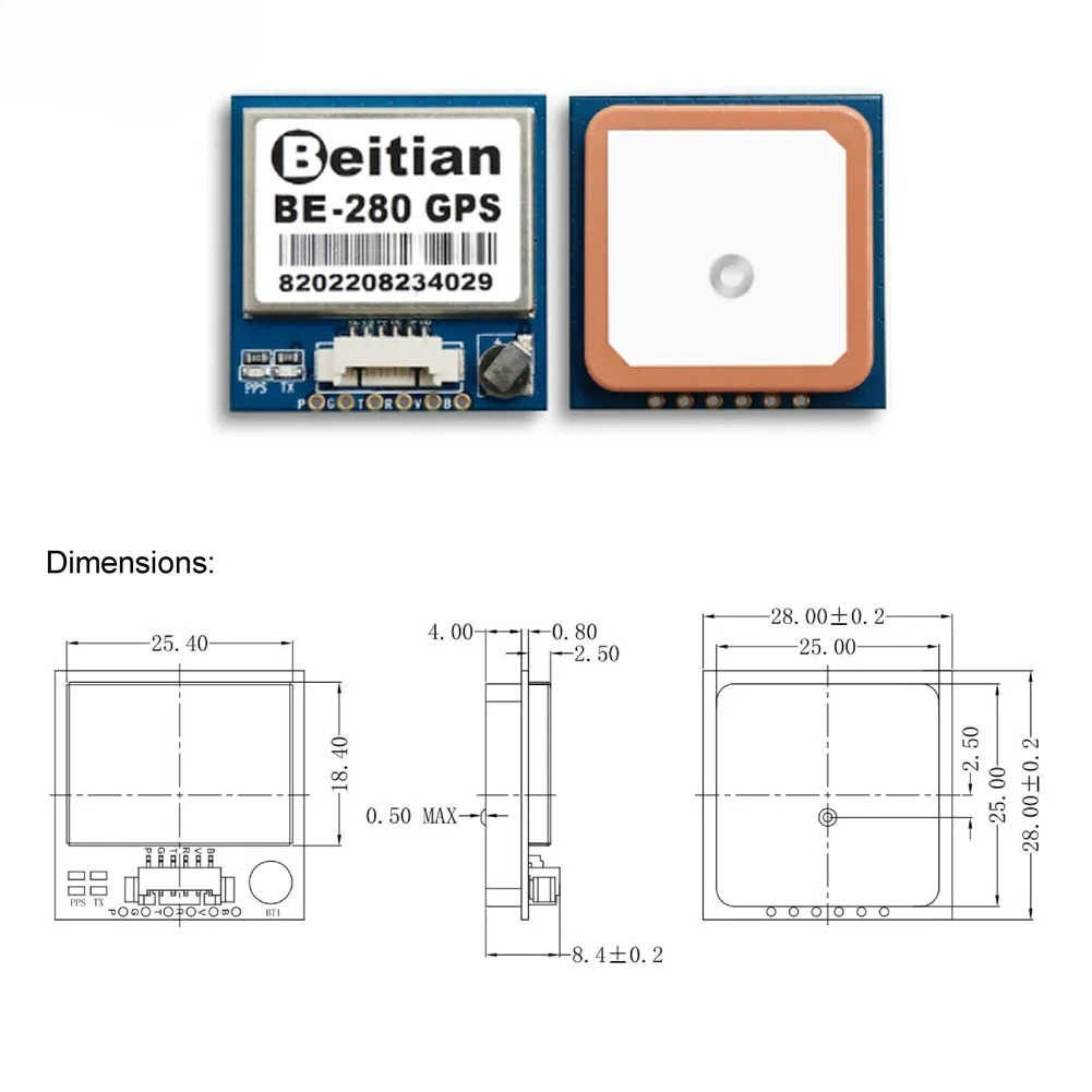 وحدة BEITIAN M10 GPS وحدة تحدي - مراجعة Drone Gps Module وسعره