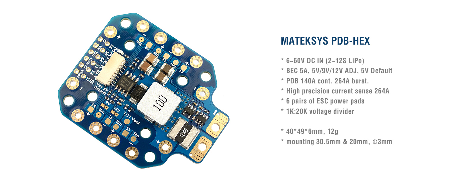 لوحة توزيع الطاقة Oike Mateksy - مراجعة Drone Power Distribution Board وسعره